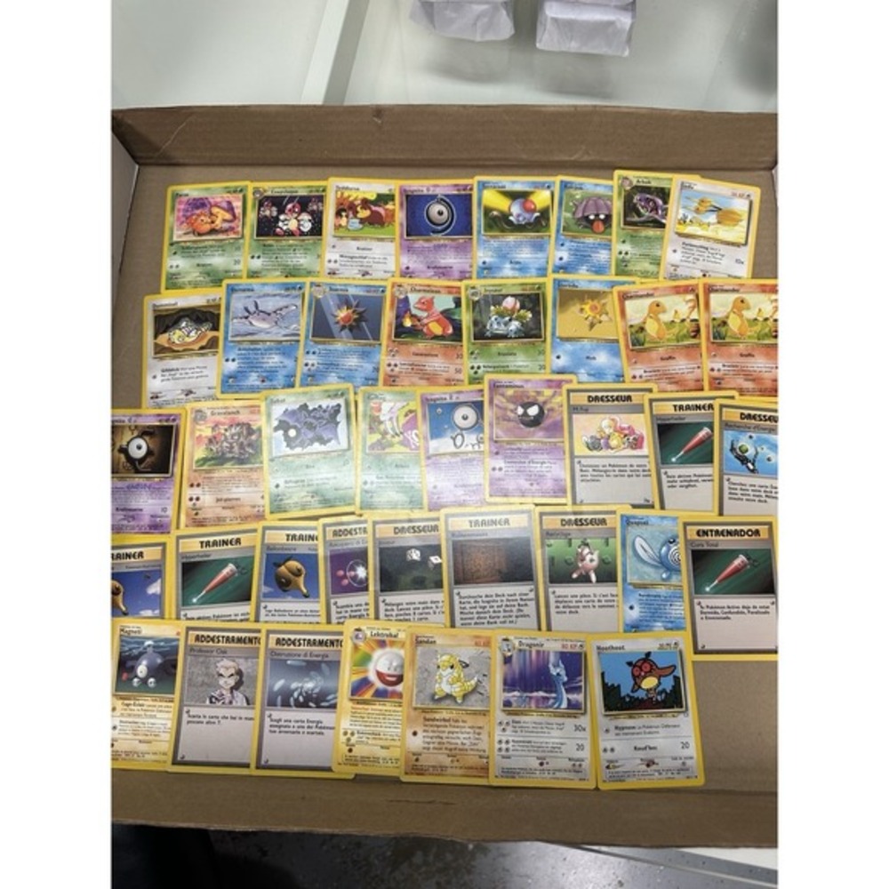 Vintage pokemon cards‎ in various languages 1st editions rares german spanish